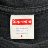 Supreme T-Shirt - Large Black Cotton