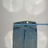 501 Levis Jeans - 36W 30L Light Wash Cotton