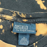 Polo By Ralph Lauren Tie-Dye T-Shirt - Medium Black Cotton