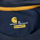 Carhartt T-Shirt - XL Blue Cotton