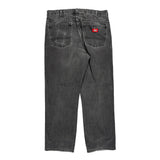 Dickies Jeans - 32W 30L Black Cotton