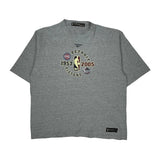 Detroit Pistons Reebok Nba T-Shirt - No Size Grey Cotton