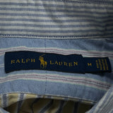 Ralph Lauren Striped Shirt - Medium Multicoloured Cotton
