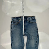 505 Levis Jeans - 32W 30L Blue Cotton