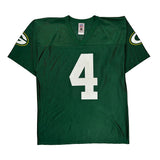 Green Bay Packers Nfl #4 Favre Football Jersey - Medium Green Polyester
