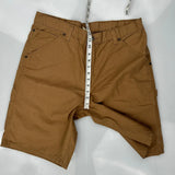 Faded Glory Carpenter Shorts - 36W 10L Brown Cotton