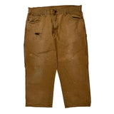 Carhartt Carpenter Trousers - 36W 25L Brown Cotton