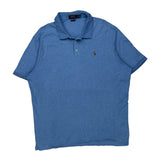 Polo By Ralph Lauren Polo Shirt - 2XL Blue Cotton