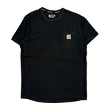 Force Carhartt T-Shirt - Medium Black Cotton