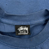 Stussy T-Shirt - Large Blue Cotton