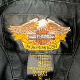 Harley Davidson Motor Co. Harley Davidson Short Sleeve Shirt - Medium Black Cotton