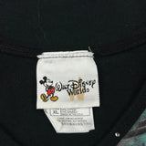 London Theme Disney Graphic Tank Top - XL Black Cotton Blend