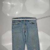 Levis 501 Jeans - 34W 29L Light Wash Cotton