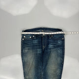 True Religion Slim Fit Jeans - 34W 30L Dark Wash Cotton