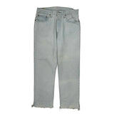 Levis 501 Jeans - 31W 28L Light Wash Cotton