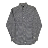 Polo By Ralph Lauren Shirt - Medium Black & White Cotton