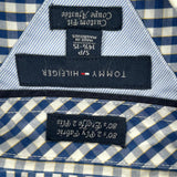 Tommy Hilfiger Checked Shirt - Small White Cotton