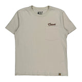 Carhartt T-Shirt - Medium Cream Cotton