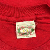 Banana Republic Single Stitch T-Shirt - Large Red Cotton