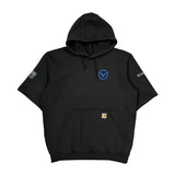 Operations Led Quality Carhartt Hoodie - Large Black Cotton