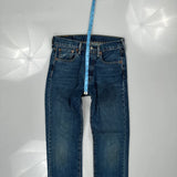 Levis Jeans - 29W 32L Blue Cotton