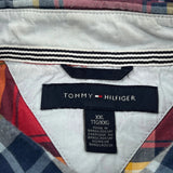 Tommy Hilfiger Checked Shirt - 2XL Red Cotton