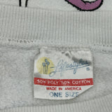 Unbranded Cartoon Sweatshirt - XL White Cotton Blend
