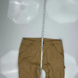 Unbranded Carpenter Pants - 38W 34L Khaki Cotton