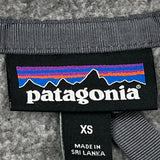 Patagonia Fleece Jacket - XS Gray Polyester
