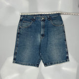 Wrangler Denim Shorts - 32W 9L Blue Cotton
