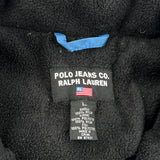 Polo By Ralph Lauren Quilted Puffer - Large Blue Nylon