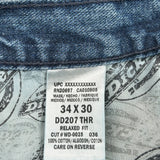 Dickies Jeans - 34W 30L Blue Cotton