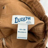 Duluth Cargo Pants - 33W 30L Brown Cotton