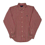 Age 16-18 Ralph Lauren Checked Shirt - Large Multicoloured Cotton