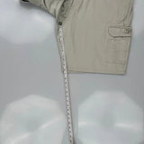Wrangler Cargo Shorts - 38W 10L Beige Cotton