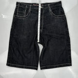 5Ive Jungle Denim Shorts - 36W 12L Black Cotton