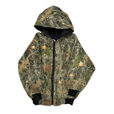 Age 11-12 Scoreboard Camo Jacket - Medium Camo Polyester