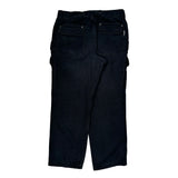 Duluth Cargo Pants - 34W 30L Black Cotton