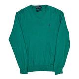 Polo By Ralph Lauren Jumper - Small Green Cotton