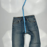 501 Levis Jeans - 32W 30L Blue Cotton