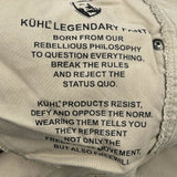 Kuhl Cargo Trousers - 30W UK 8 Beige Cotton
