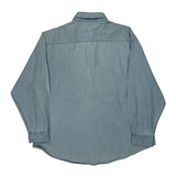 Wrangler Denim Shirt - XL Light Wash Cotton