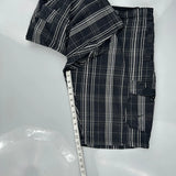 Nike Checked Cargo Shorts - X-Largew 11L Black Cotton