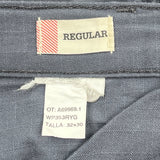 Dickies Carpenter Trousers - 34W 30L Grey Cotton Blend