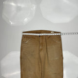 Dickies Carpenter Pants - 36W 31L Brown Cotton