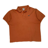 Lacoste Polo Shirt - 2XL Orange Cotton