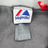 Majestic Baseball Jacket - 2XL White Polyester