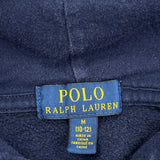 Age 10-12 Polo By Ralph Lauren Hoodie - Medium Blue Cotton