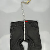 Dickies Carpenter Trousers - 37W 32L Grey Cotton Blend