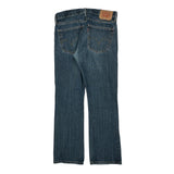517 Levis Boot Cut Jeans - 33W US 8 Blue Denim